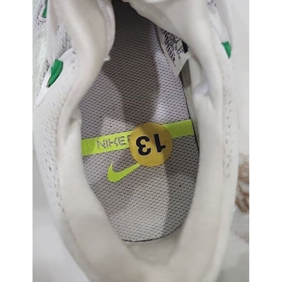 Nike Lunar Vapor Ultrafly Elite Baseball Cleats Green White 852686-303 Men's 13 - Picture 8 of 9